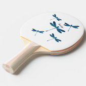 Afbeelding van de cartoon Dragonfly Tafeltennisbatje (Voorkant Gekanteld)