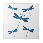 Afbeelding van de cartoon Dragonfly Tegeltje (Voorkant)