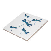 Afbeelding van de cartoon Dragonfly Tegeltje (Zijkant)