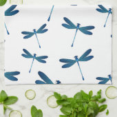 Afbeelding van de cartoon Dragonfly Theedoek (Gevouwen)
