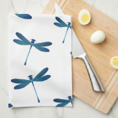 Afbeelding van de cartoon Dragonfly Theedoek (Quarter Fold)