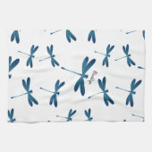 Afbeelding van de cartoon Dragonfly Theedoek (Horizontaal)