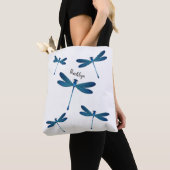 Afbeelding van de cartoon Dragonfly Tote Bag (Dichtbij)