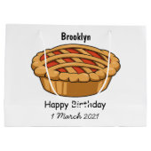 Afbeelding van de cartoon groot cadeauzakje (Achterkant)