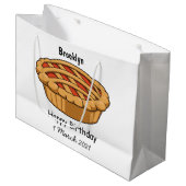 Afbeelding van de cartoon groot cadeauzakje (Voorkant Gekanteld)