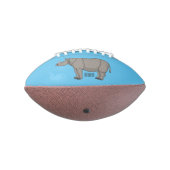 Afbeelding van de cartoon Javan rhinoceros American Football (Gedraaid 270)