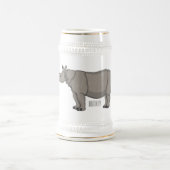 Afbeelding van de cartoon Javan rhinoceros Bierpul (Center)