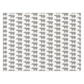 Afbeelding van de cartoon Javan rhinoceros Tafelkleed (Voorkant (Horizontaal))