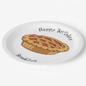 Afbeelding van de cartoon papieren bordje (Gekanteld)