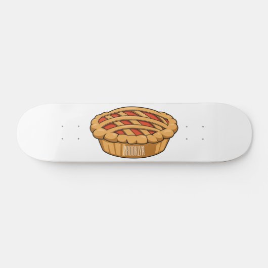 Afbeelding van de cartoon persoonlijk skateboard (Horizontaal)