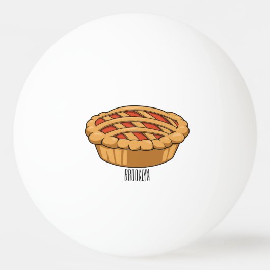 Afbeelding van de cartoon pingpongbal (Voorkant)