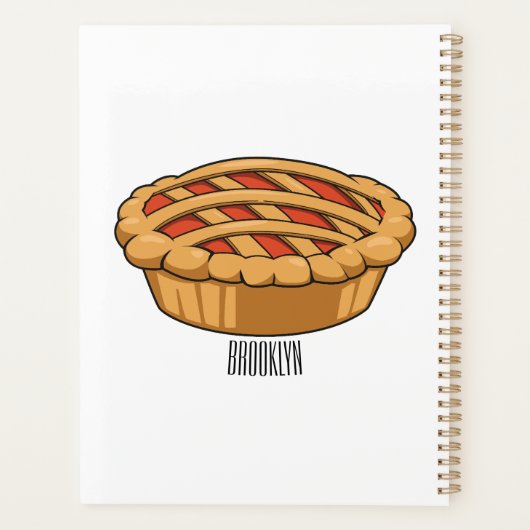 Afbeelding van de cartoon planner (Achterkant)