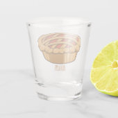 Afbeelding van de cartoon shot glas (Achterkant)