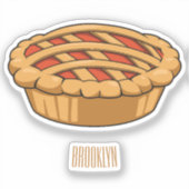 Afbeelding van de cartoon sticker (Voorkant)