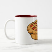 Afbeelding van de cartoon tweekleurige koffiemok (Links)