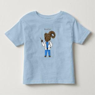 Afbeelding van de cartoon van Bighorn-schaap Kinder Shirts