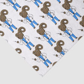 Afbeelding van de cartoon van Bighorn-schaap Tissuepapier (Detail)