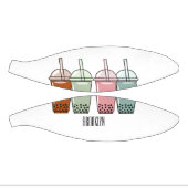 Afbeelding van de cartoon van bubbelthee basketbal (Panelen)