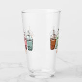 Afbeelding van de cartoon van bubbelthee glas (Links)