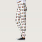 Afbeelding van de cartoon van bubbelthee leggings (Links)