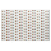 Afbeelding van de cartoon van bubbelthee stof (Fat Quarter)