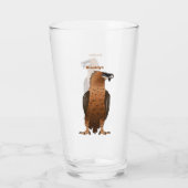 Afbeelding van de cartoon van de bietenteelt glas (Achterkant)