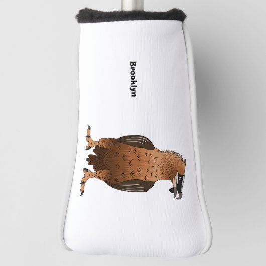 Afbeelding van de cartoon van de bietenteelt golfheadcover (Draai 90)