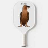 Afbeelding van de cartoon van de bietenteelt pickleball paddle (Achterkant)