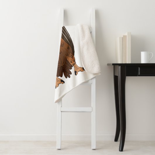 Afbeelding van de cartoon van de bietenteelt sherpa deken (In situ)