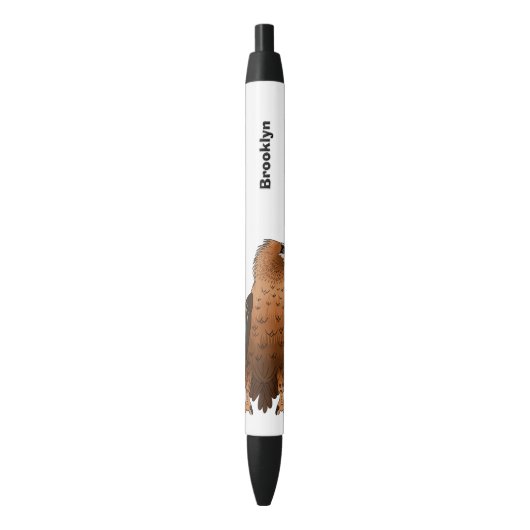 Afbeelding van de cartoon van de bietenteelt zwarte inkt pen (Voorkant Verticaal)