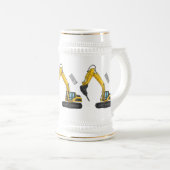 Afbeelding van de cartoon van de breker bierpul (Voorkant rechts)