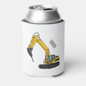 Afbeelding van de cartoon van de breker blikjeskoeler (Blikje Achterkant)