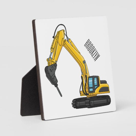 Afbeelding van de cartoon van de breker fotoplaat (Voorkant)