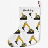 Afbeelding van de cartoon van de breker kleine kerstsok (Achterkant)