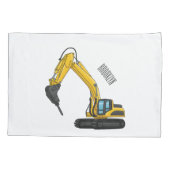 Afbeelding van de cartoon van de breker kussensloop (Achterkant)