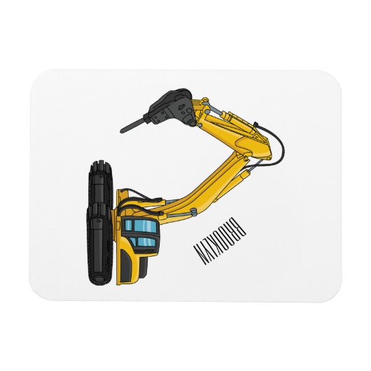 Afbeelding van de cartoon van de breker magneet (Horizontaal)