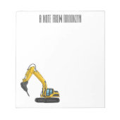 Afbeelding van de cartoon van de breker notitieblok (Voorkant)