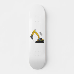 Afbeelding van de cartoon van de breker persoonlijk skateboard