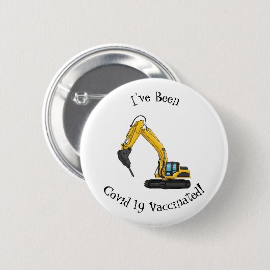 Afbeelding van de cartoon van de breker ronde button 5,7 cm (Voorkant /achterkant)