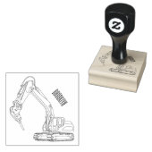 Afbeelding van de cartoon van de breker rubberstempel (Gestempeld)