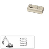 Afbeelding van de cartoon van de breker rubberstempel (Gestempeld)