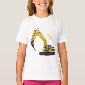 Afbeelding van de cartoon van de breker t-shirt (Voorkant)