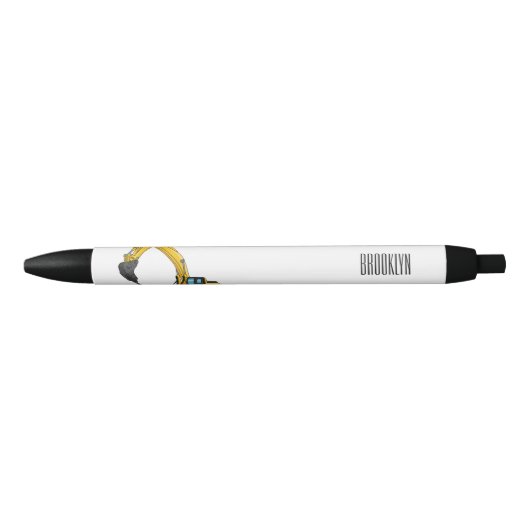 Afbeelding van de cartoon van de breker zwarte inkt pen (Voorkant)