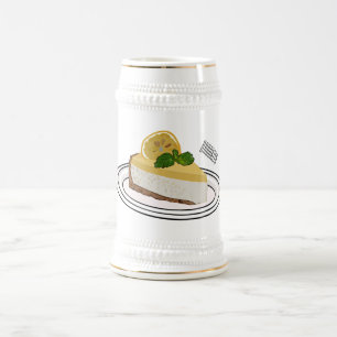 Afbeelding van de cartoon van de citroenkaasmakeri bierpul