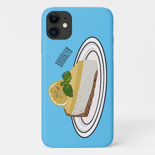 Afbeelding van de cartoon van de citroenkaasmakeri Case-Mate iPhone case (Achterkant)