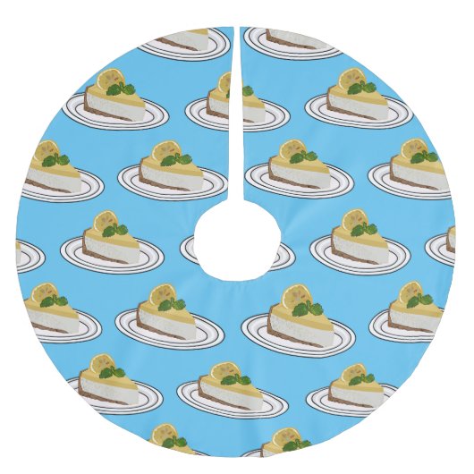 Afbeelding van de cartoon van de citroenkaasmakeri kerstboom rok (Voorkant)