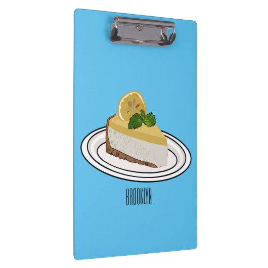 Afbeelding van de cartoon van de citroenkaasmakeri klembord (Rechts)