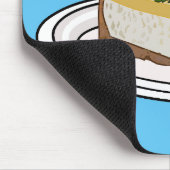 Afbeelding van de cartoon van de citroenkaasmakeri muismat (Hoek)