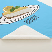 Afbeelding van de cartoon van de citroenkaasmakeri sherpa deken (3/4)