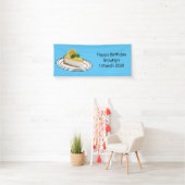 Afbeelding van de cartoon van de citroenkaasmakeri spandoek (Insitu)
